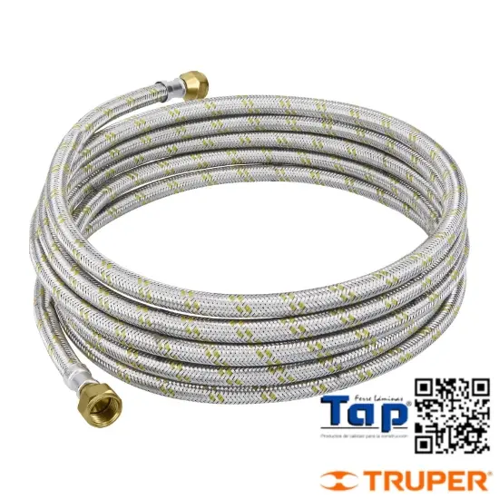 Imagen de MANGUERA P GAS ACERO INOX 009 3/8"X009 3/8" 400 CM FOSET