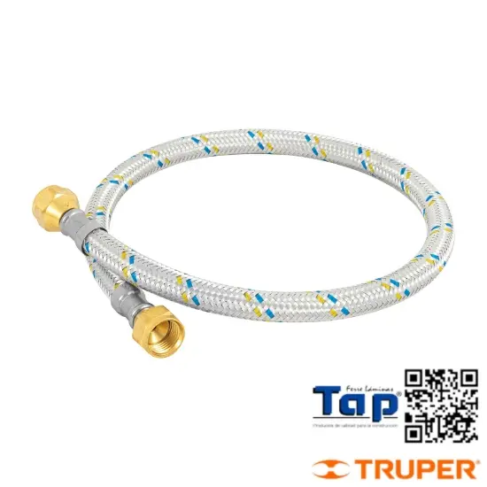 Imagen de MANGUERA P GAS ALU 009 3/8"X009 3/8"  60 CM FOSET