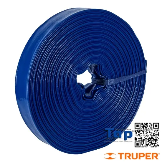Imagen de MANGUERA PLANA 050 2"X50M DESCARGA P MOTOBOMBA ROLLO