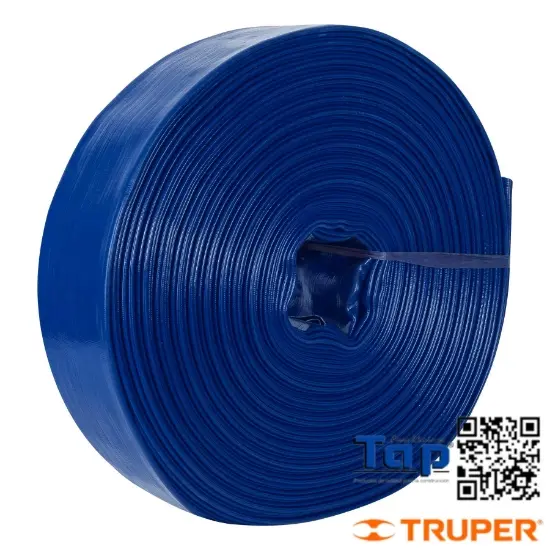 Imagen de MANGUERA PLANA 075 3"X50M DESCARGA P MOTOBOMBA ROLLO