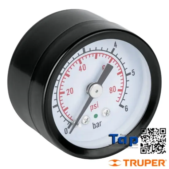 Imagen de MANOMETRO P HIDRONEUMATICO 50 L TRUPER