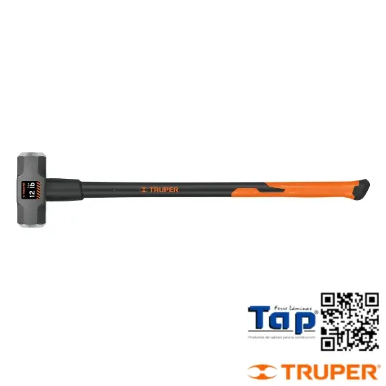 Imagen de MARRO OCTAGONAL 10 LB MANGO FIBRA VIDRIO 900 36" TRUPER