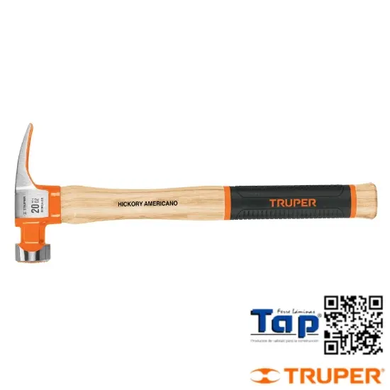 Imagen de MARTILLO 20 OZ UÑA RECTA T CALIFORNIA RIPPER TRUPER GRIP