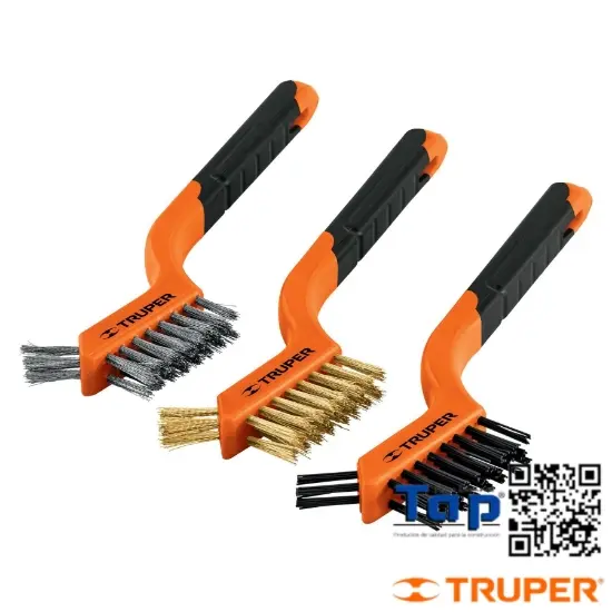 Imagen de CEPILLOS ALAM28 PINCELES TRUPER MINI JGO 3 MINI