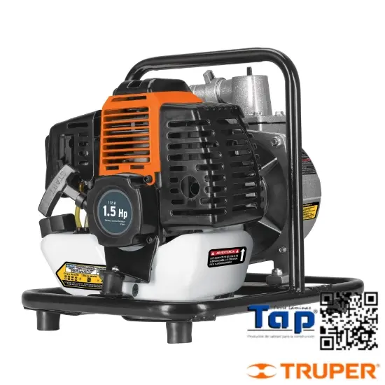 Imagen de MOTOBOMBA AUTOCEBANTE 025 1"X025 1" A GASOL 1-1/2 HP 2 TIEMP