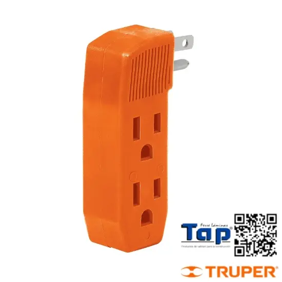 Imagen de MULTICONTACTO TRIPLE ATERRIZADO T "F" REF VOLTECK