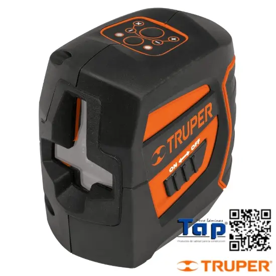 Imagen de NIVEL LASER VERDE C ALCANCE 20 M RECARGABLE TRUPER