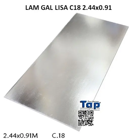 Imagen de LAM GAL LISA C18 2.44x0.91