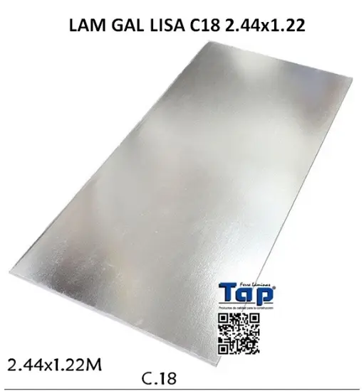 Imagen de LAM GAL LISA C18 2.44x1.22