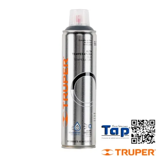 Imagen de PINTURA EN AEROSOL ALTA TEMPERATURA ALU TRUPER