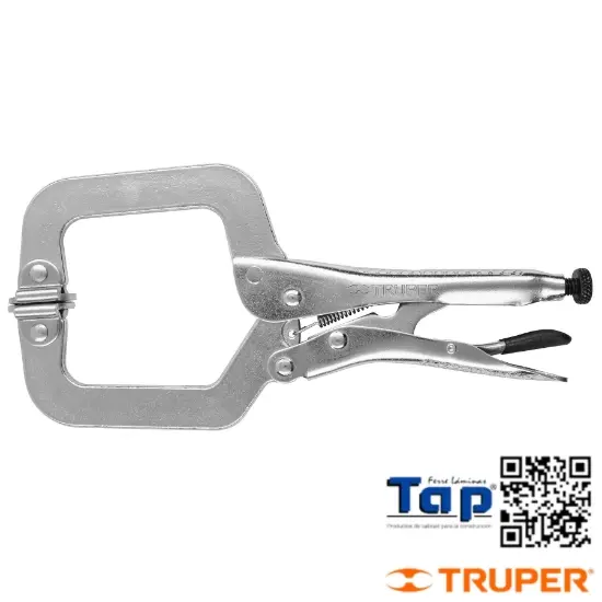 Imagen de PINZA PRESION 225 9" T "C" C MORDAZA AUTOAJUST