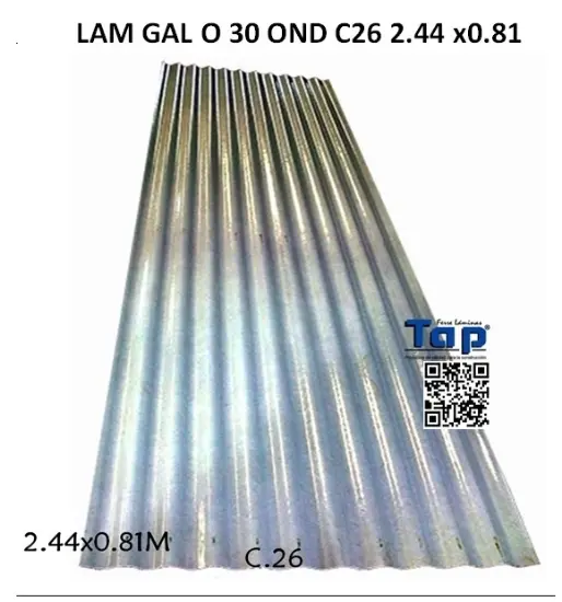 Imagen de LAM GAL O 30 OND C26 2.44 x0.81