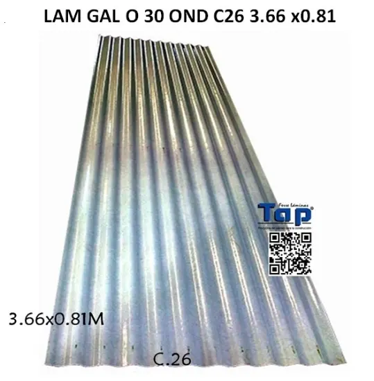Imagen de LAM GAL O 30 OND C26 3.66 x0.81