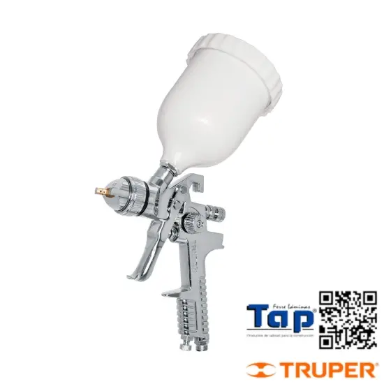 Imagen de PISTOLA P PTAR GRAVEDAD HVLP VASO PCO 1.7 MM TRUPER