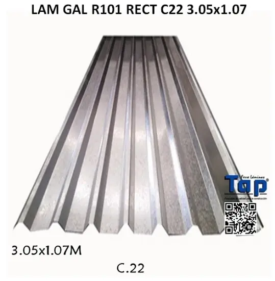 Imagen de LAM GAL R101 RECT C22 3.05x1.07