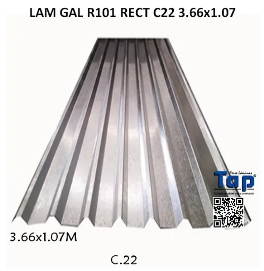 Imagen de LAM GAL R101 RECT C22 3.66x1.07