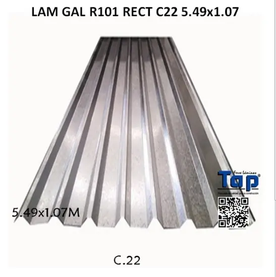 Imagen de LAM GAL R101 RECT C22 5.49x1.07