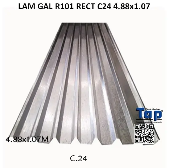 Imagen de LAM GAL R101 RECT C24 4.88x1.07