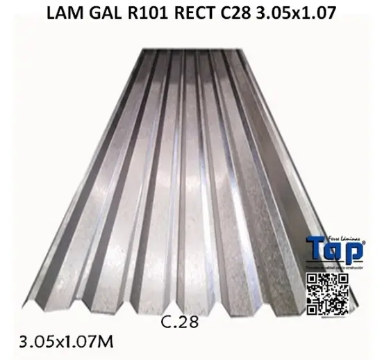 Imagen de LAM GAL R101 RECT C28 3.05x1.07