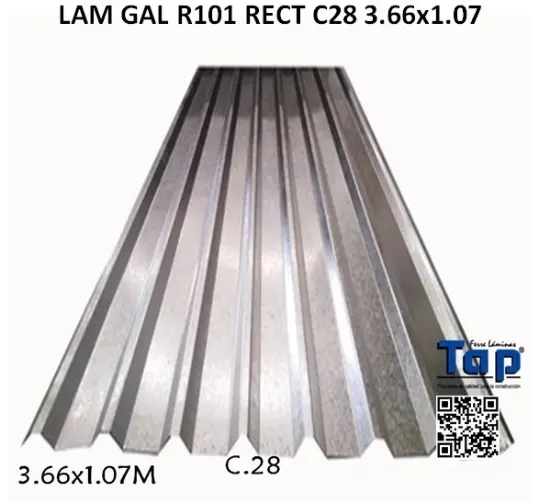 Imagen de LAM GAL R101 RECT C28 3.66x1.07