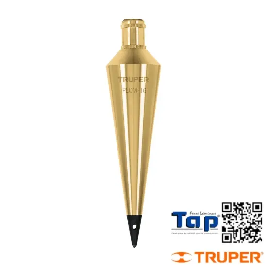 Imagen de PLOMADA LATON  8 OZ TRUPER