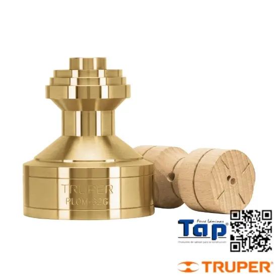 Imagen de PLOMADA LATON 32 OZ TIPO GUATEMALA TRUPER