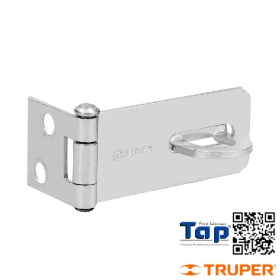 Imagen de PORTACANDADO ACERO ZINCADO 081 3-1/4" HERMEX A