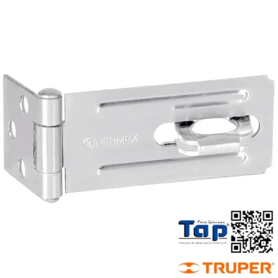 Imagen de PORTACANDADO ACERO ZINCADO 081 3-1/4" HERMEX B