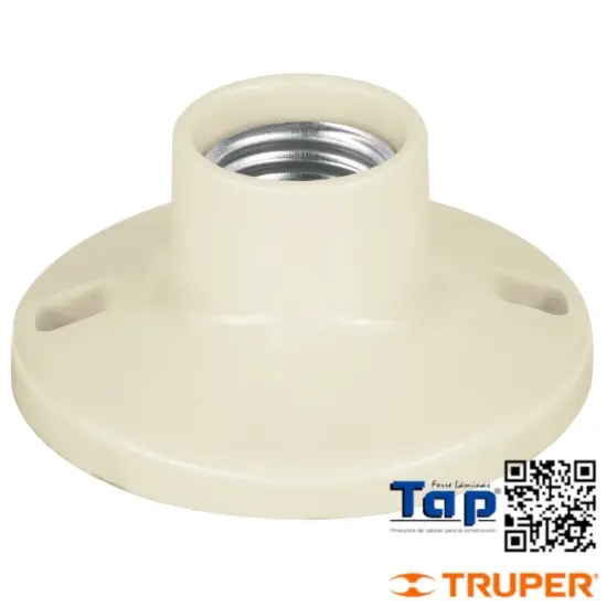 Imagen de PORTALAMP BAQUELITA 087 3-1/2" VOLTECK
