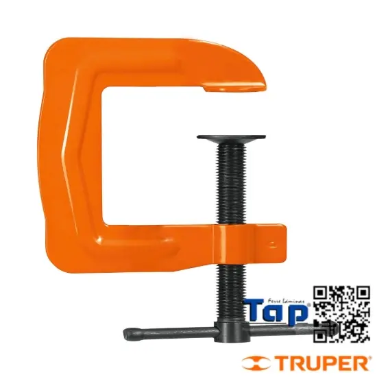 Imagen de PRENSA 062 2-1/2" TROQUELADA ACERO TRUPER