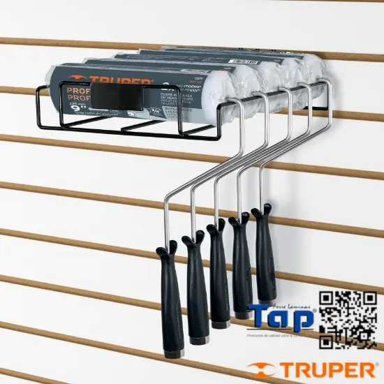 Imagen de RACK P   4 RODILLOS P PTAR 225 9" TRUPER