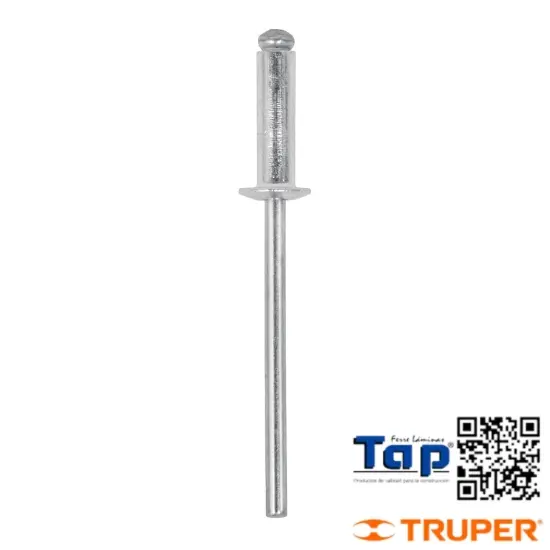 Imagen de REMACHES 003 1/8"X009 3/8" ALU ALA 006 1/4" BOL 50