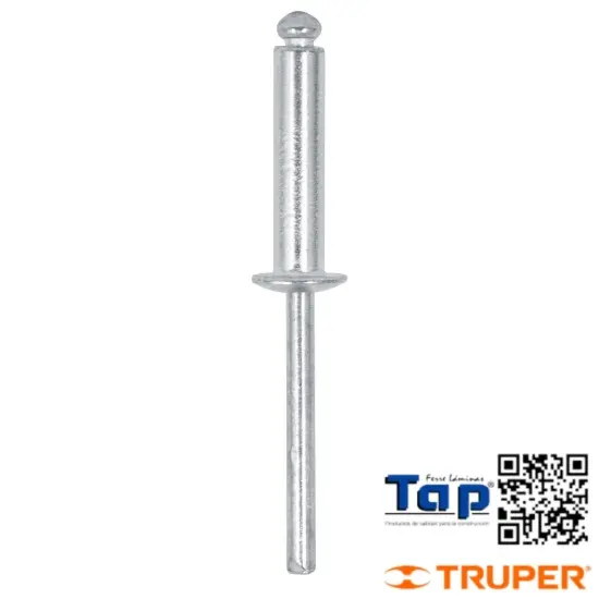 Imagen de REMACHES 004 3/16"X015 5/8" ALU ALA 009 3/8" BOL 50