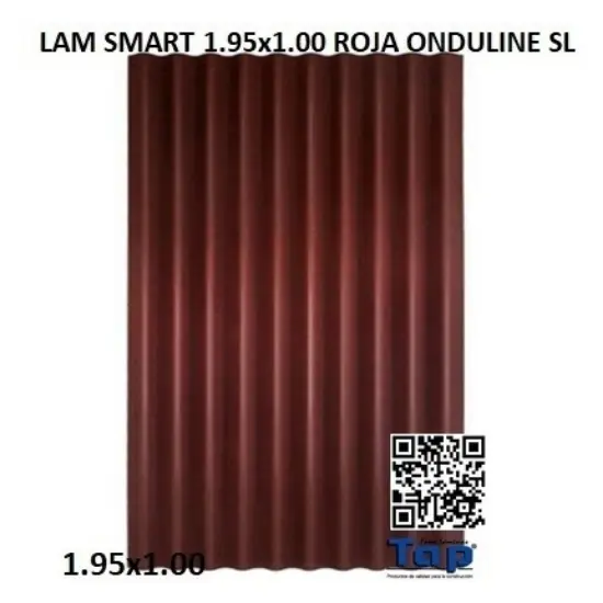 Imagen de LAM SMART 1.95x1.00 ROJA ONDULINE SL