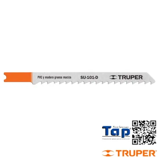 Imagen de SEGUETAS  6 DPP ZANCO "U" CORTE RECTO MAD BLISTER C 5 A