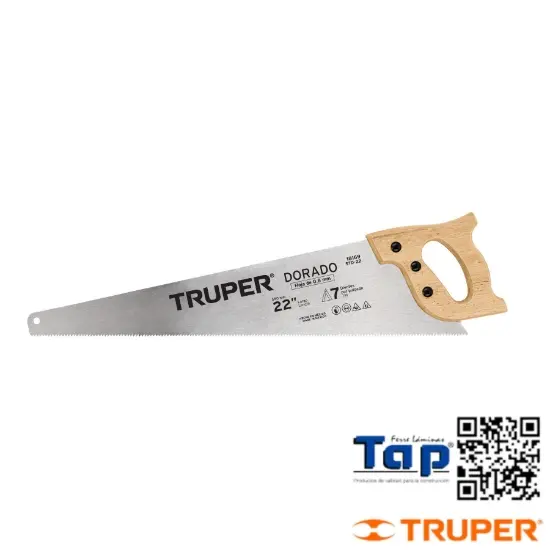 Imagen de SERRUCHO 550 22" DORADO 7 DPP TRUPER