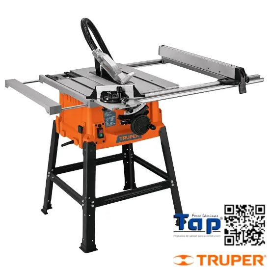 Imagen de SIERRA MESA 250 10" 1900 W (2-1/2 HP) C BASE TRUPER
