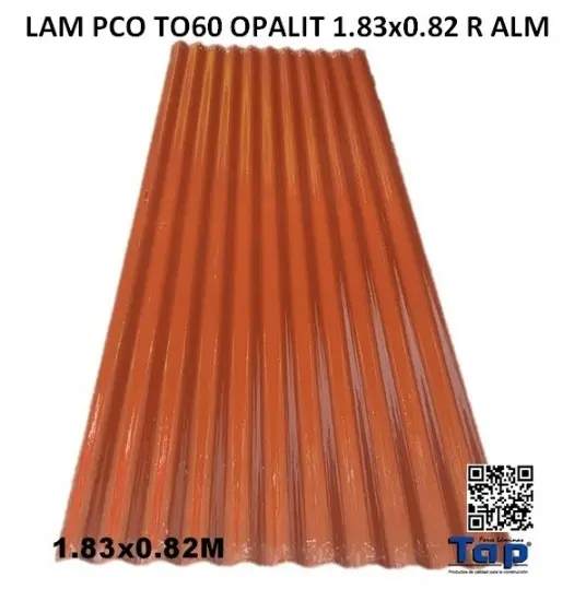 Imagen de LAM PCO TO60 OPALIT 1.83X0.82 R ALM