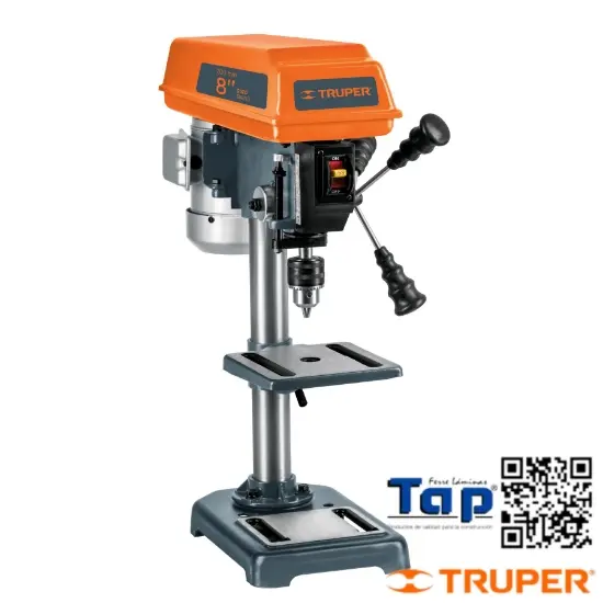 Imagen de TALADRO PISO 200  8" 250 W (1/3 HP) BROQUERO 013 1/2"