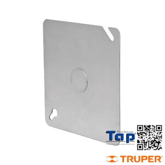 Imagen de TAPA 100 4"X100 4" P CAJA CUA REFORZADA VOLTECK