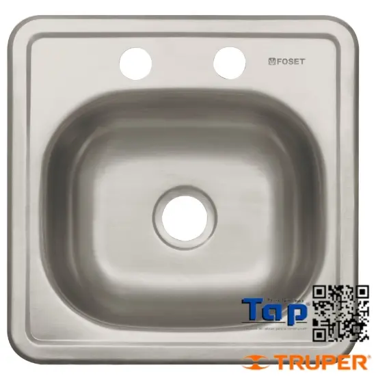 Imagen de TARJA SENCILLA EMPOTRAR 38X38 CM FOSET