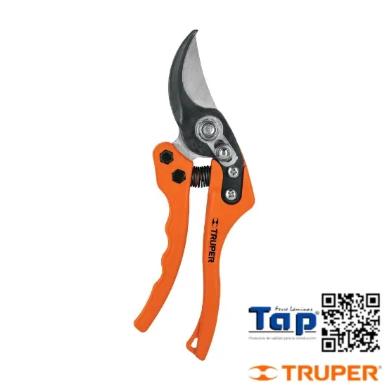 Imagen de TIJERA P PODA 200 8" ACERO/NYLON C CUCHILLAS ACERO SK5
