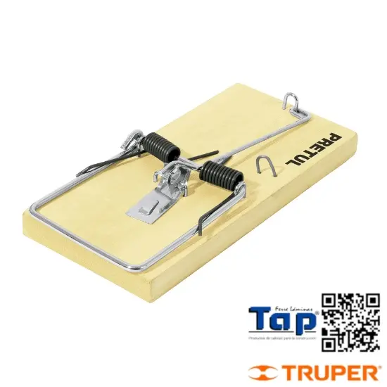 Imagen de TRAMPA MAD 175 7" P RATON PRETUL