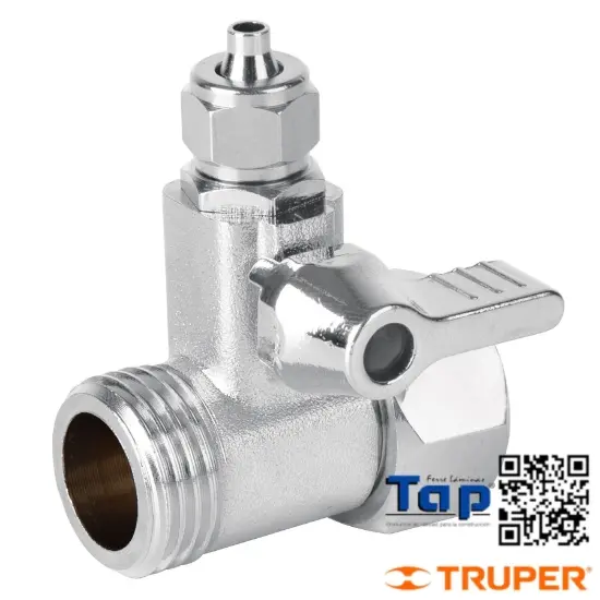 Imagen de VALVULA ALIMENTACION 013 1/2"X006 1/4" P FILTRO AGUA