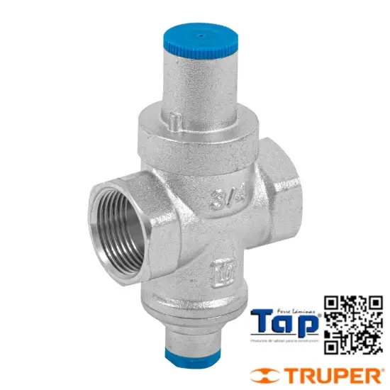 Imagen de VALVULA REGULADORA P COMPRESORES 25/50L TRUPER