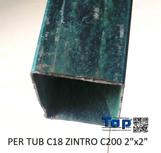 Imagen de PER TUB C18 ZINTRO C200 2"x2"