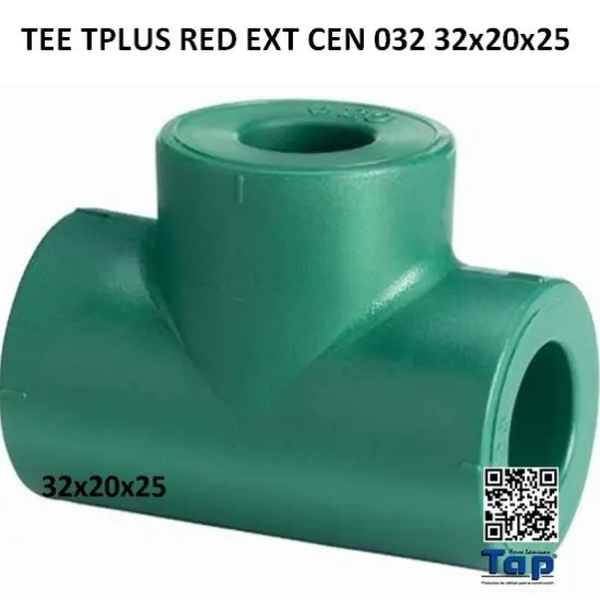 Imagen de TEE TPLUS RED EXT CEN 032 32x20x25