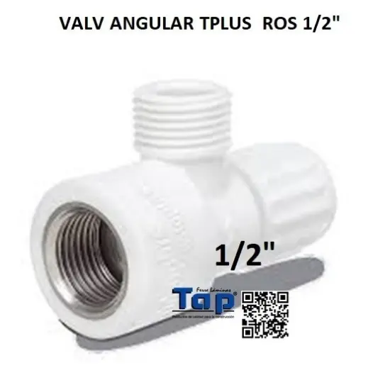Imagen de VALV ANGULAR TPLUS  ROS 1/2"