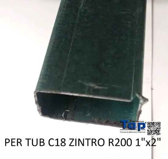 Imagen de PER TUB C18 ZINTRO R200 1"x2"