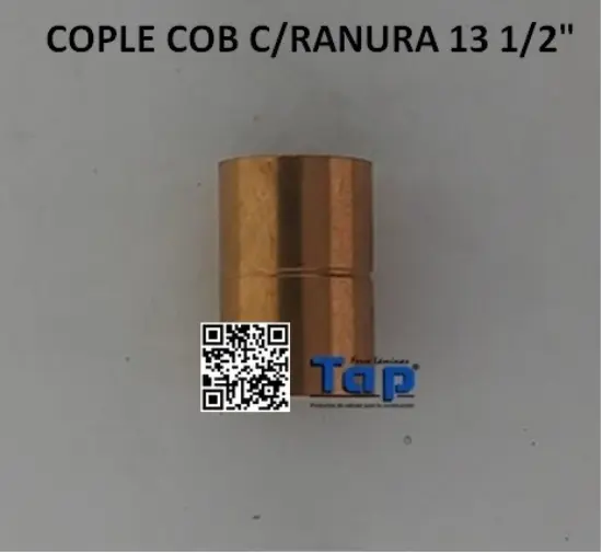 Imagen de COPLE COB C/RANURA 13 1/2"